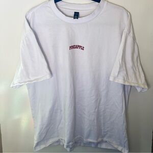 White Short Sleeve Crew Neck Tee
